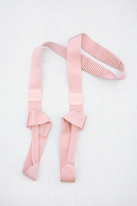 The Carry On - Yoga Mat Carry Strap Pink - Brogi Yoga