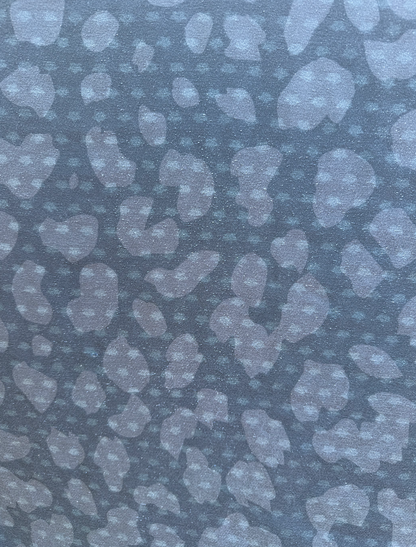 Perfectly Imperfect - Black Cheetah Hot Yoga Towel - Brogi Yoga