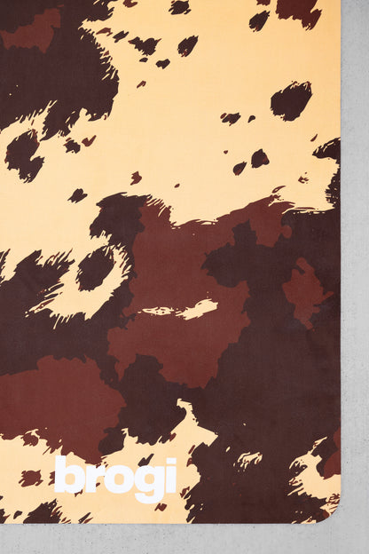 LUXE - Vegan Suede Cowhide Mat - Brogi Yoga