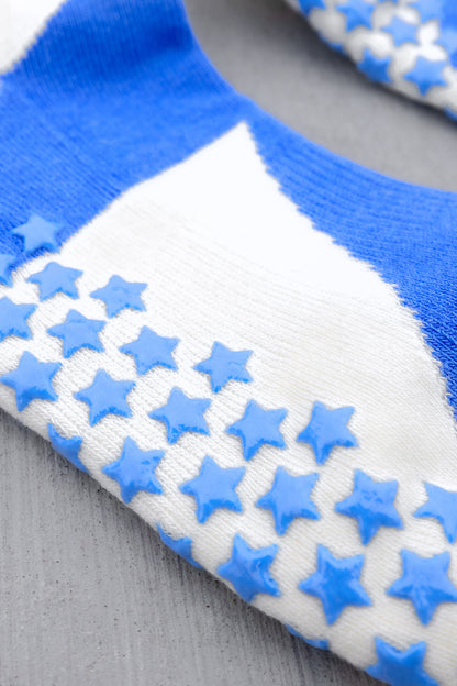 Lightning Grip Socks - Blue M/L - Brogi Yoga