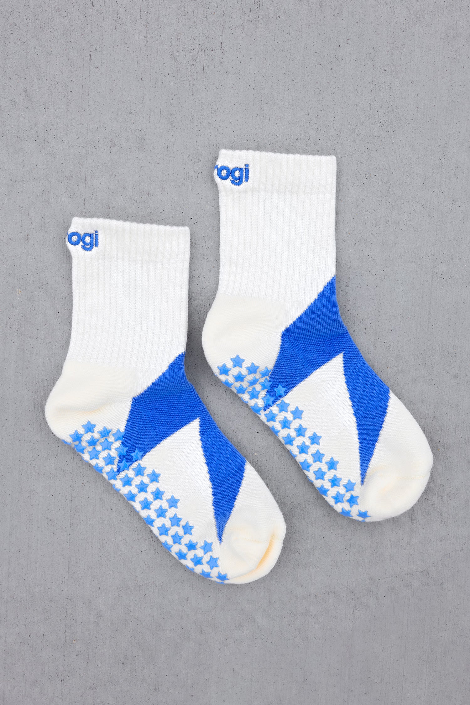 Lightning Grip Socks - Blue S/M - Brogi Yoga