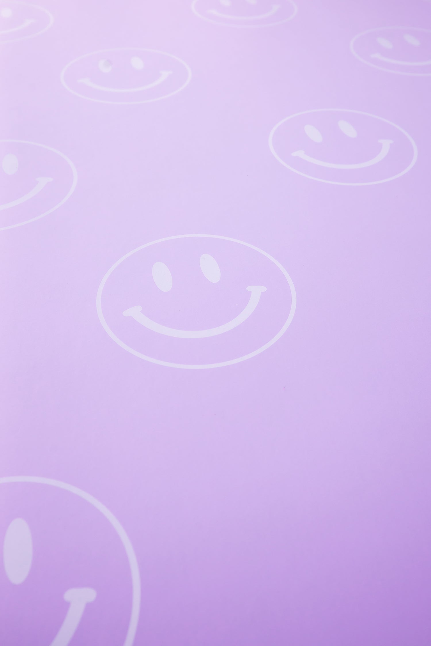 Lavender Smiley Yoga Mat - Brogi Yoga