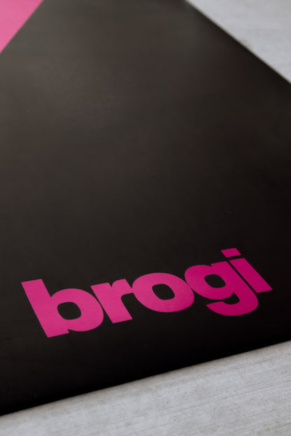 Pink Lightning Bolt Mat - Brogi Yoga