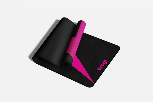 Pink Lightning Bolt Mat